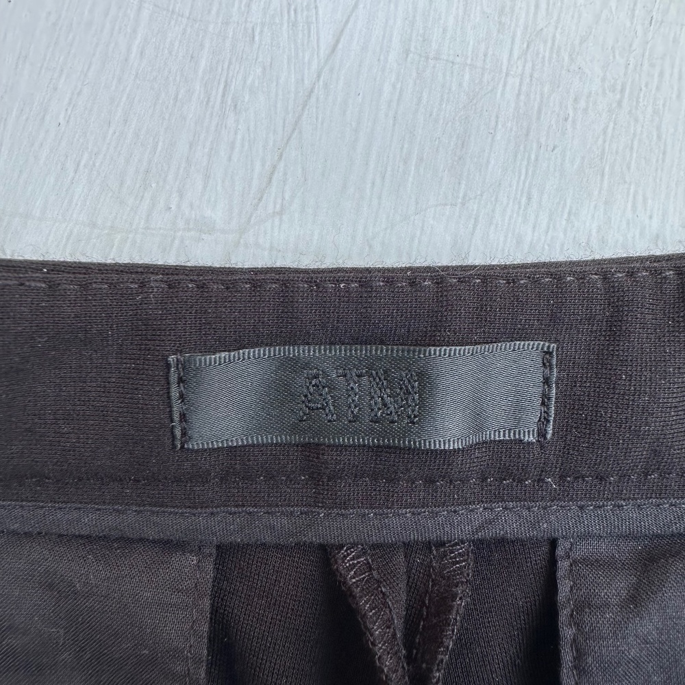 ATM ANTHONY THOMAS MELILLO Ponte Slim Pants In Black - Picture 4 of 7